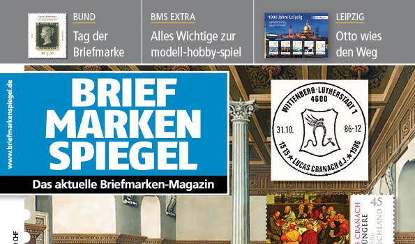 Inhalt des BRIEFMARKEN SPIEGEL September 2015