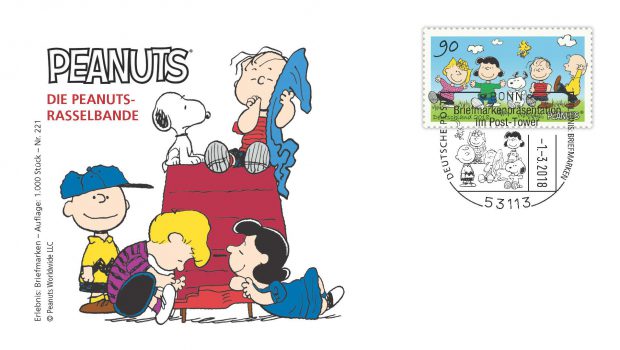 Peanuts-Block nicht in Postfilialen