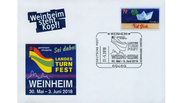 Tipp zum Wochenende: Turner feiern ihren Sport – auch philatelistisch