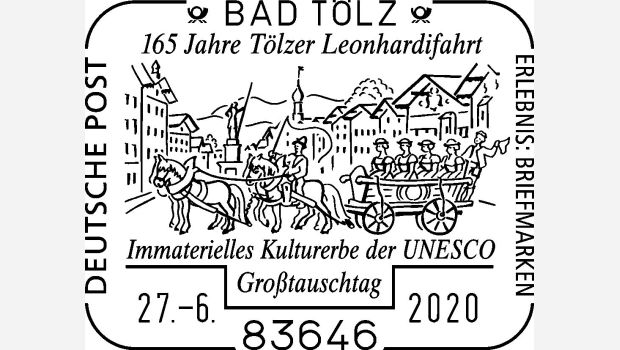 Tipp zum Wochenende: Beleg und Stempel zur Leonhardifahrt Bad Tölz