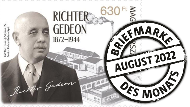 Briefmarke des Monats August 2022